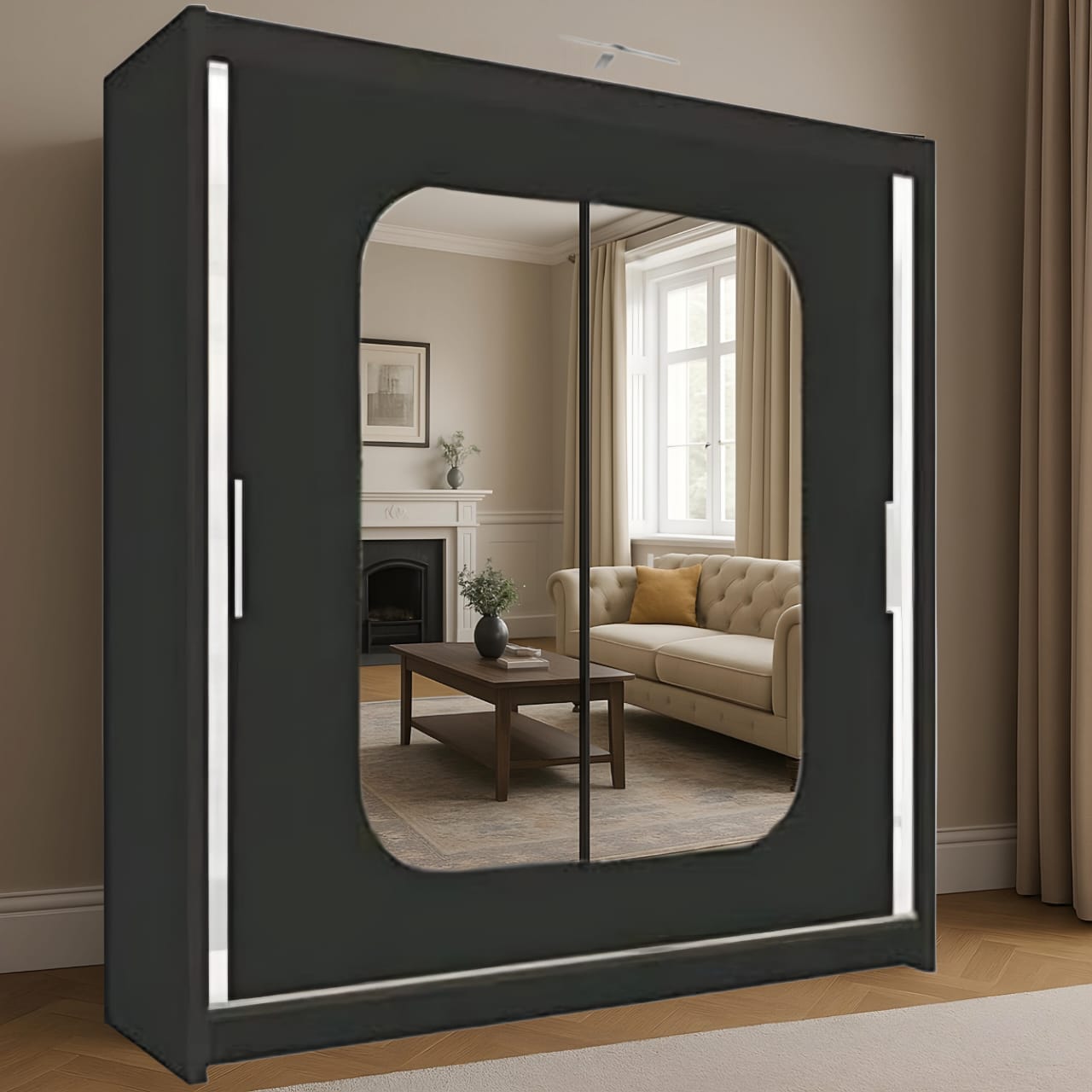 Sydney 2 Doors Sliding Wardrobe