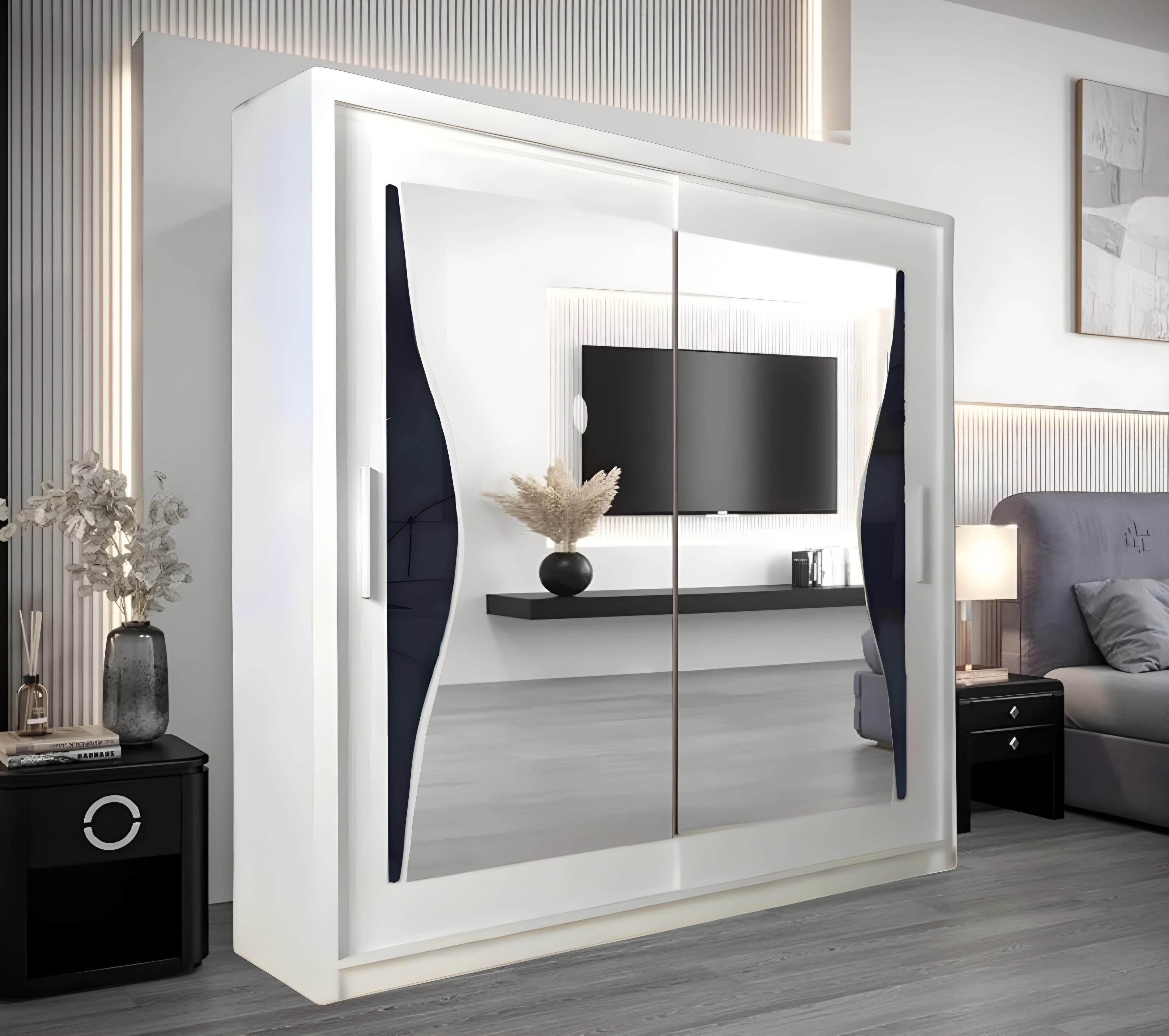 Prismor 2 Doors Sliding Wardrobe