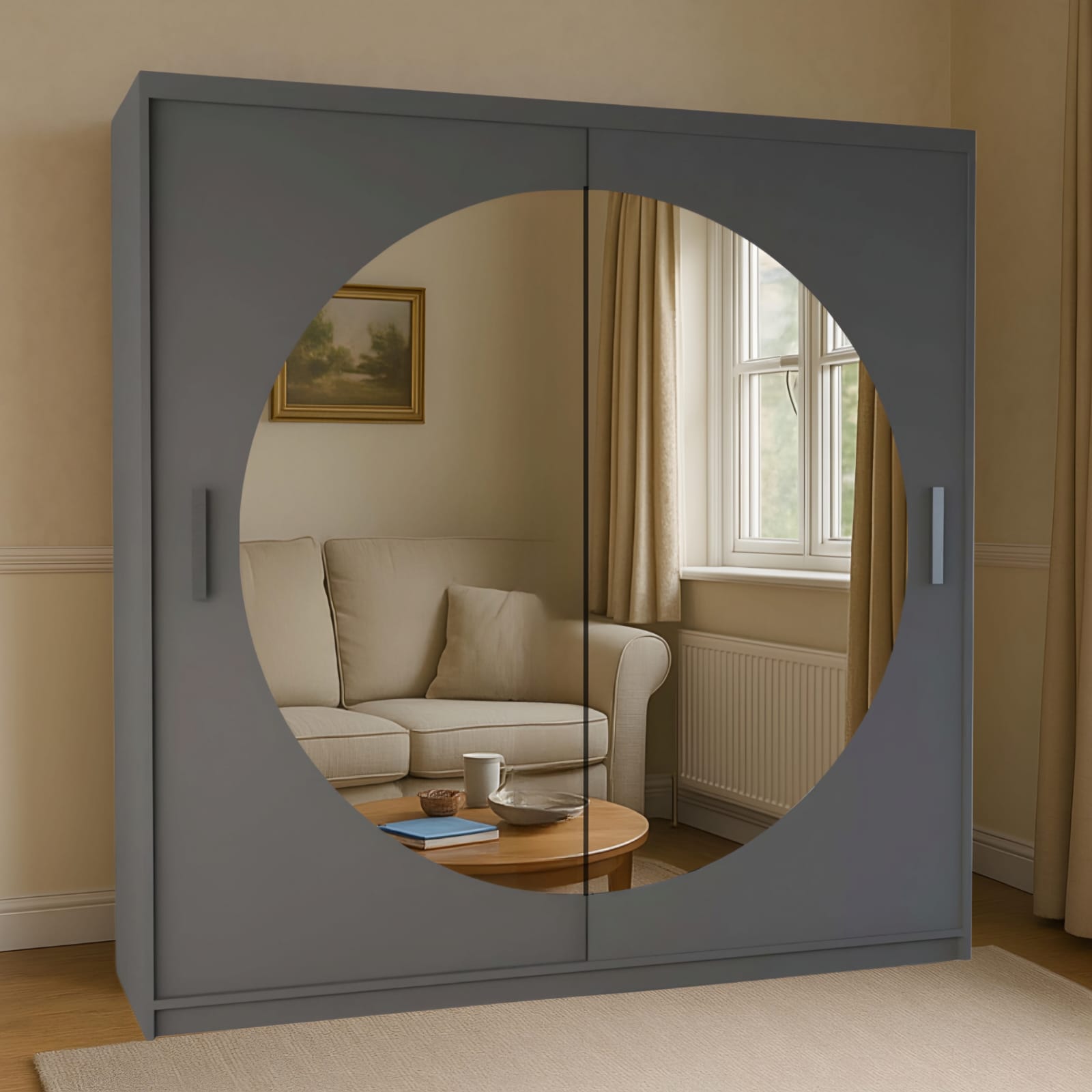 Torino 2 Doors Sliding Wardrobe