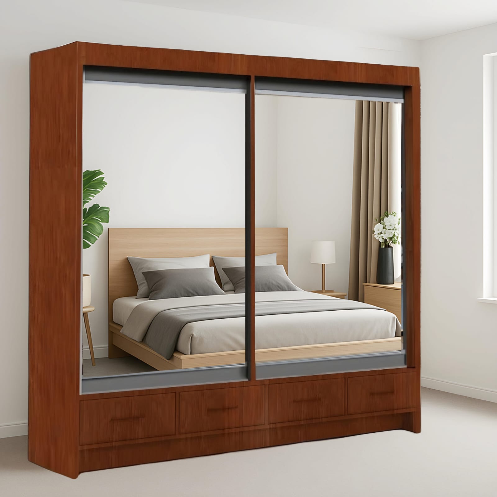 Mirovia 2 & 3 Doors Sliding Wardrobe
