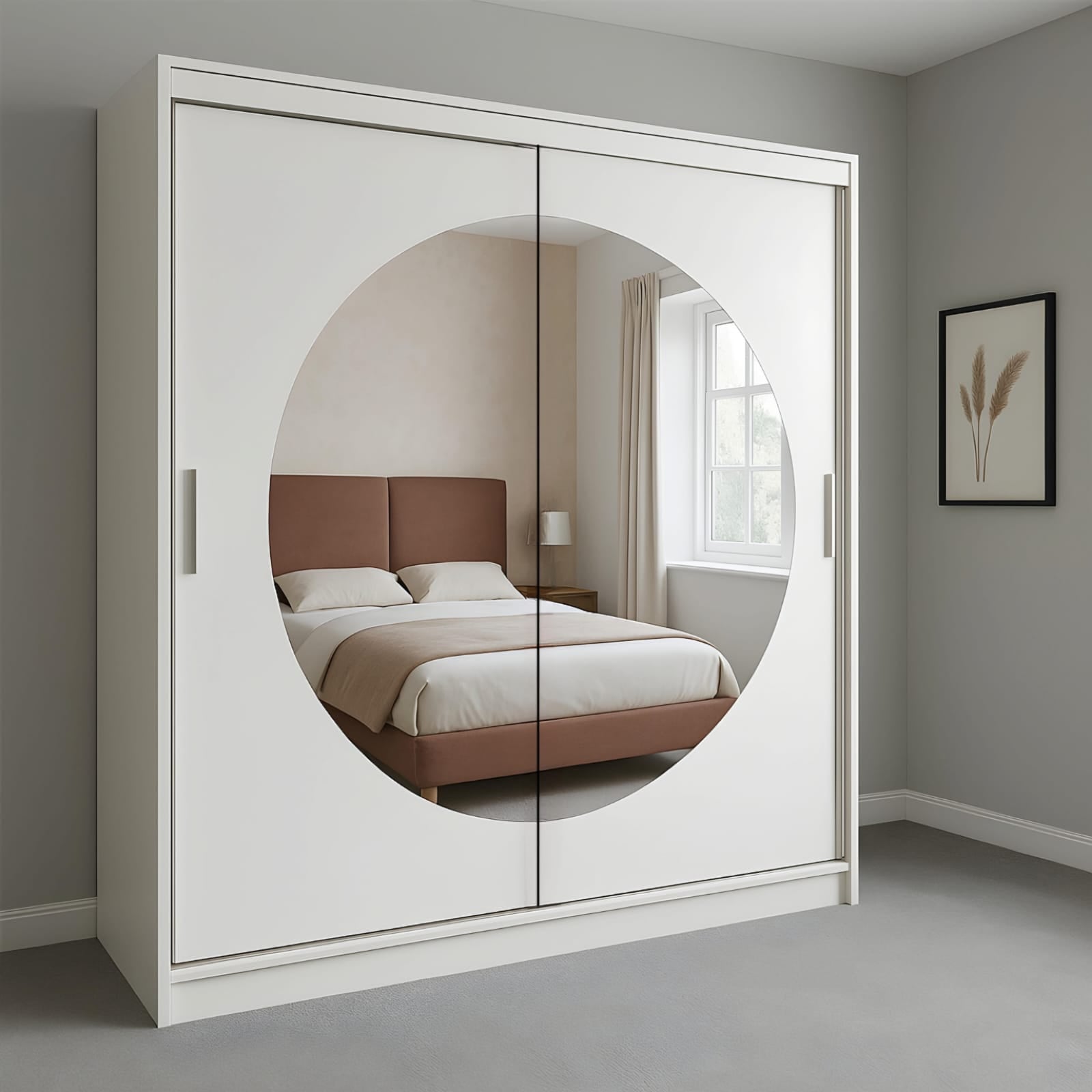 Genova 2 Doors Sliding Wardrobe