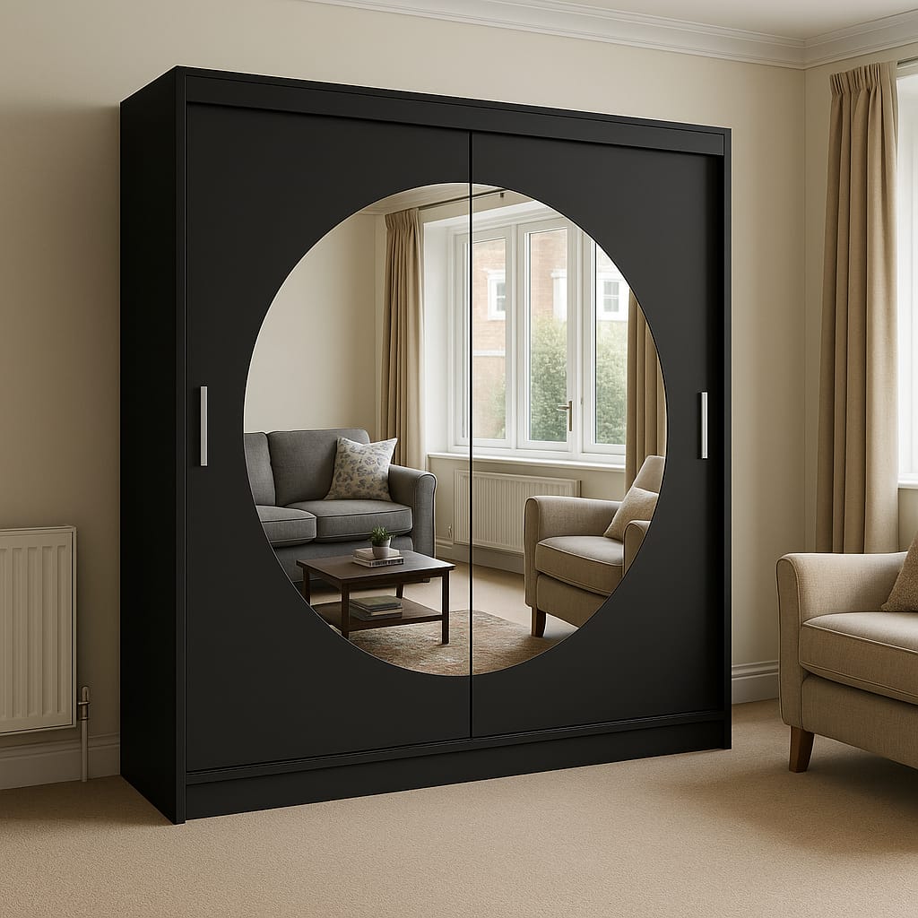 Genova 2 Doors Sliding Wardrobe