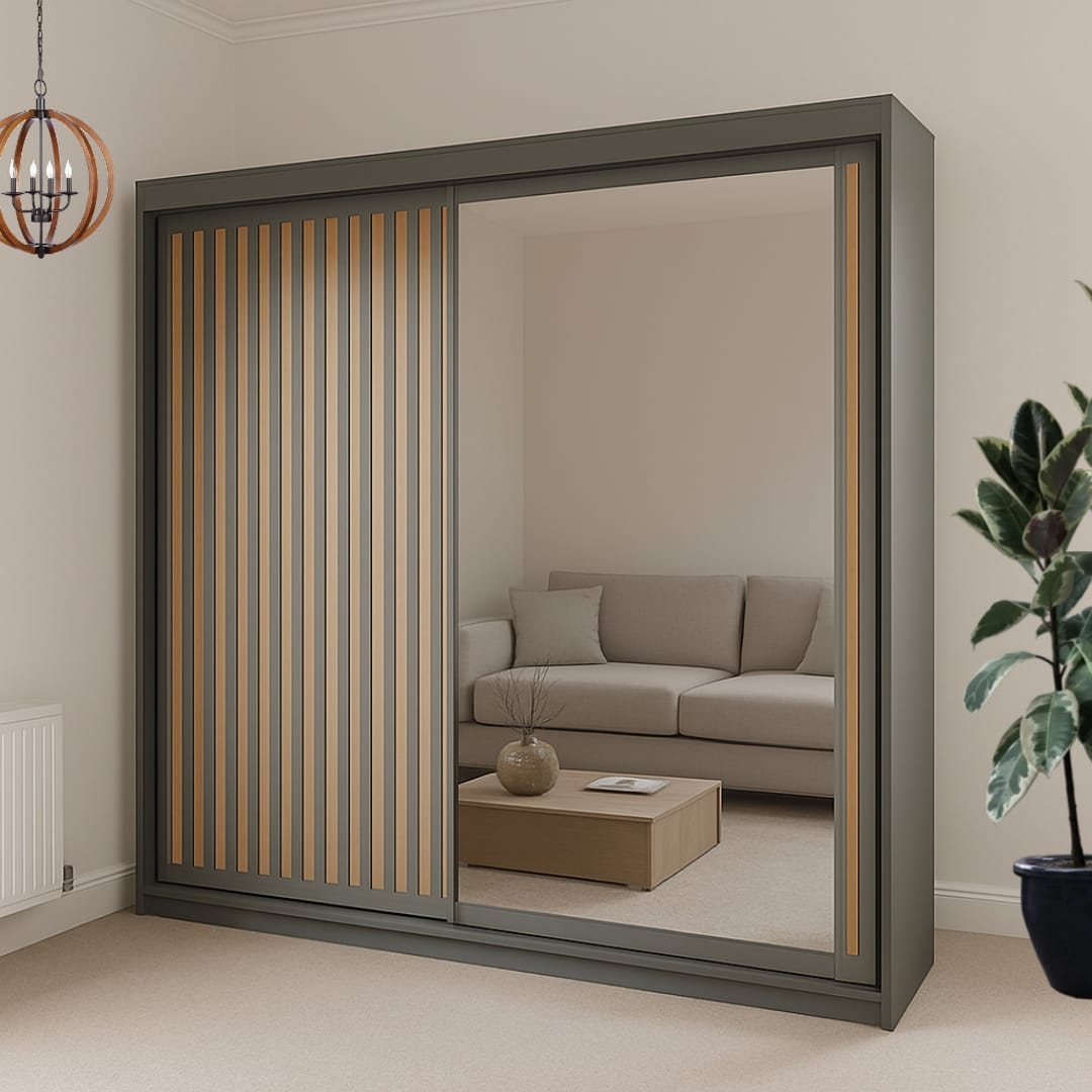 Trieste 2 & 3 Doors Sliding Wardrobe