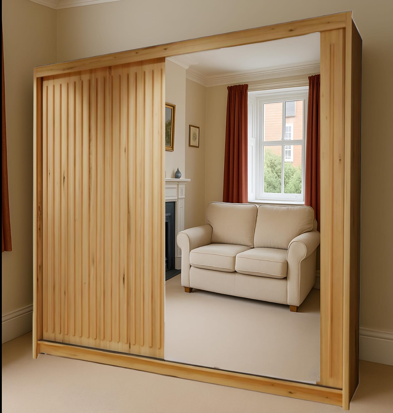 Trieste 2 & 3 Doors Sliding Wardrobe