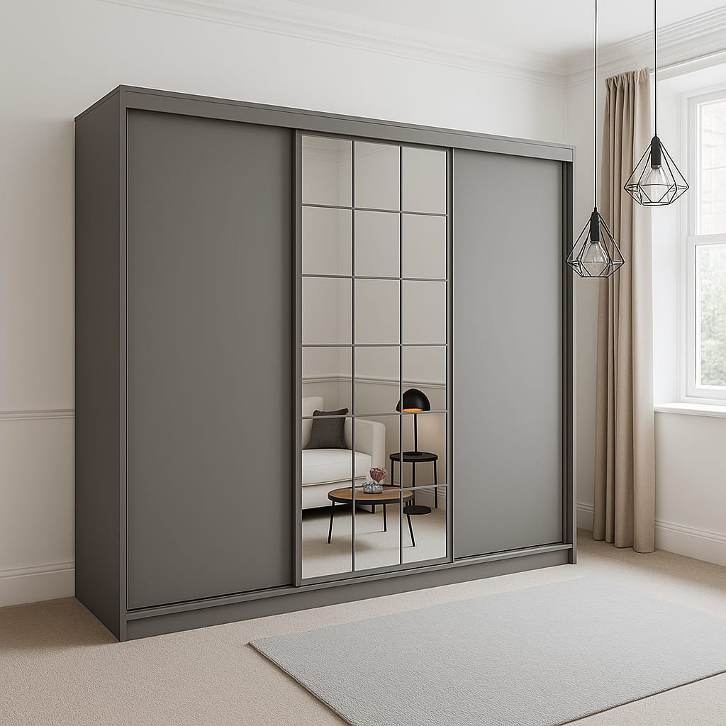 Clevora 2 & 3 Doors Sliding Wardrobe