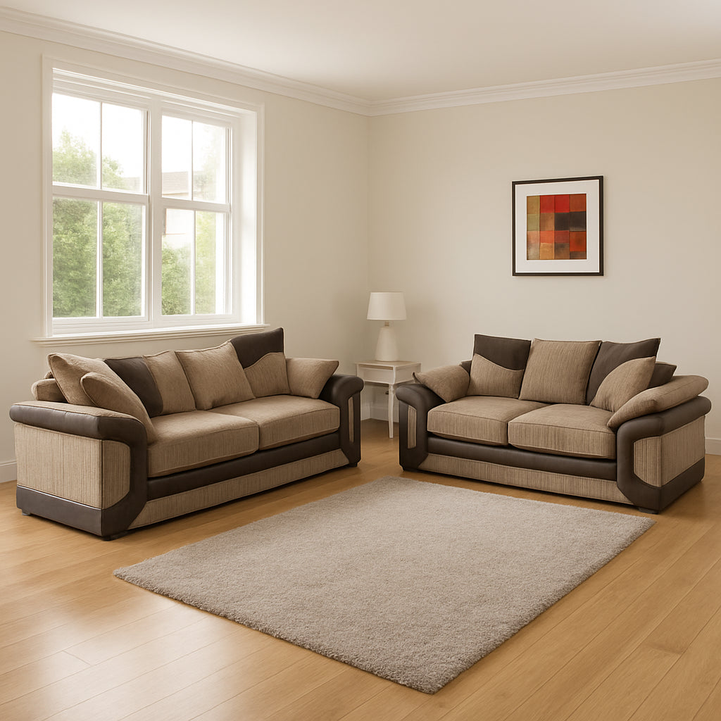 BLOCSEAT Corner and 3+2 Sofa Set