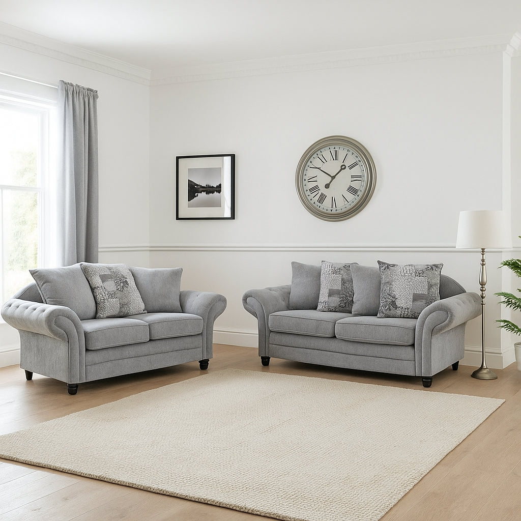 LOFTIQ Corner Sofa and 3+2 Sofa Set