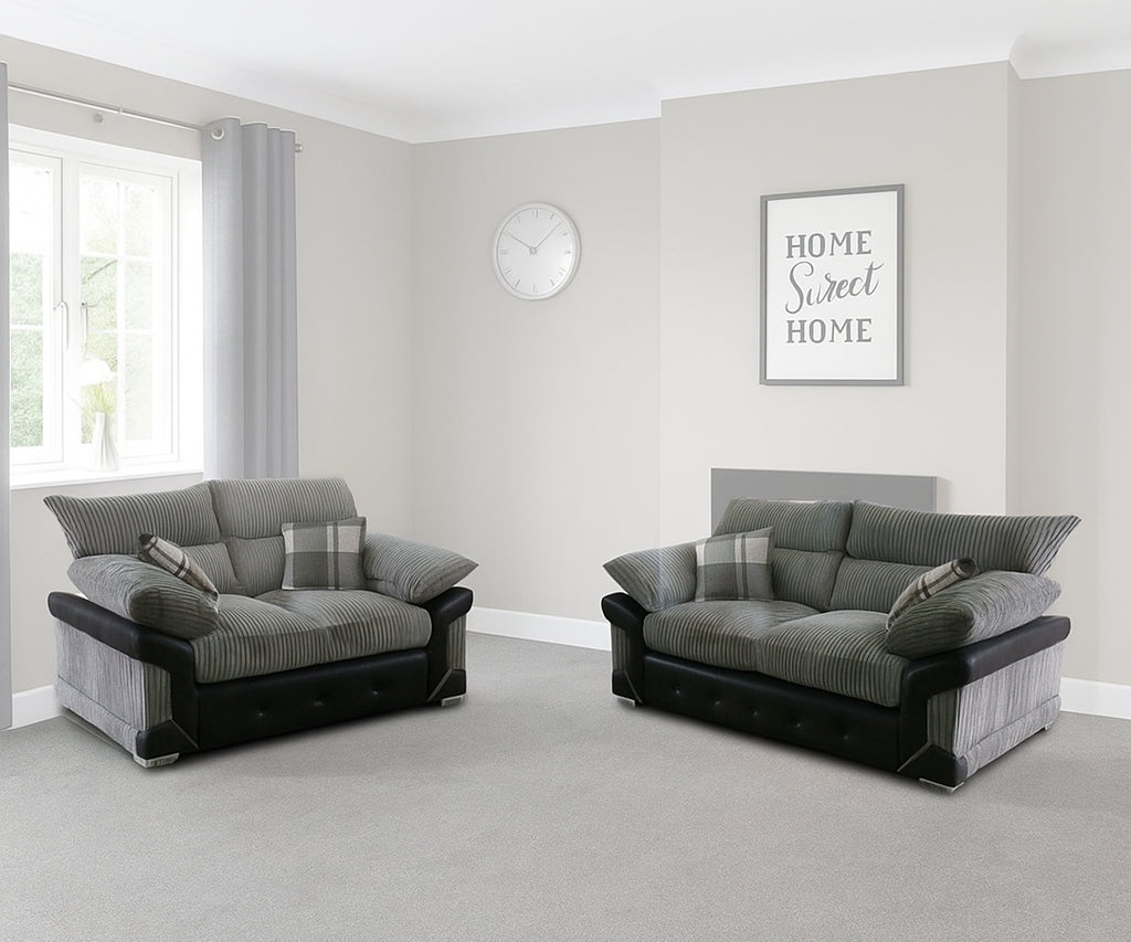 CUBIQ Corner and 3+2 Sofa Set