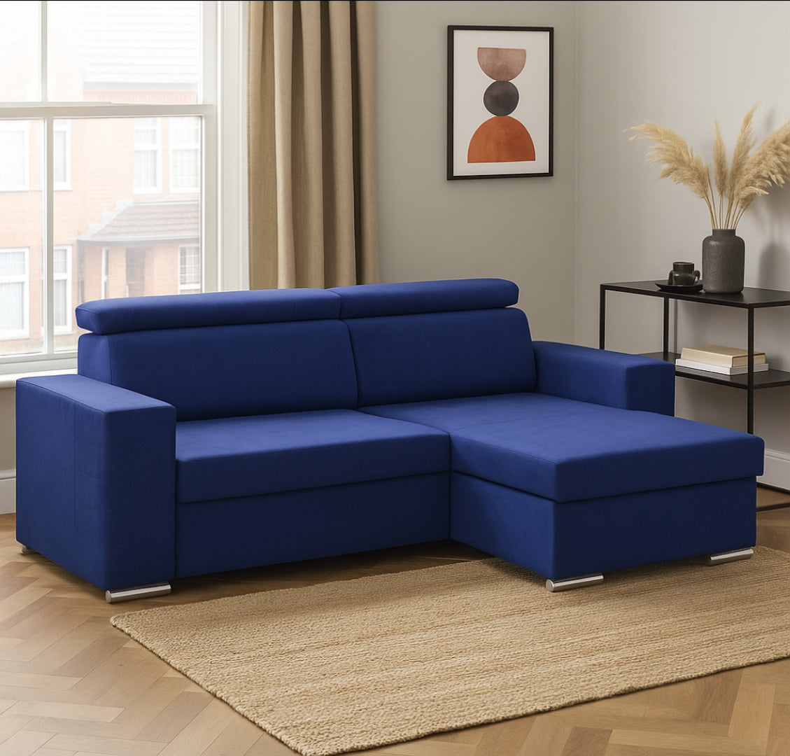 URBANATE (L) SHAPE CORNER SOFA BED (WITH STORAGE CAPACITY)
