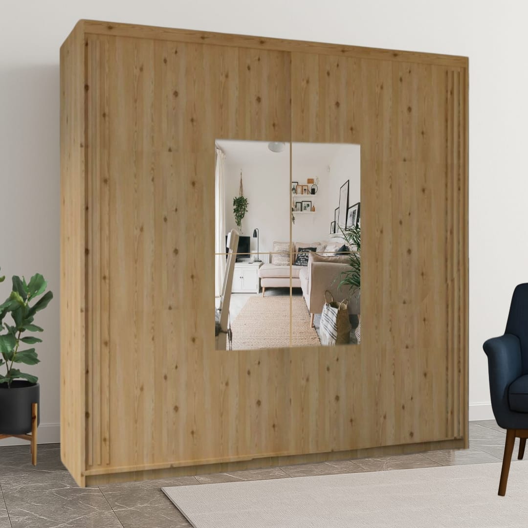 Messina 2 Doors Sliding Wardrobe