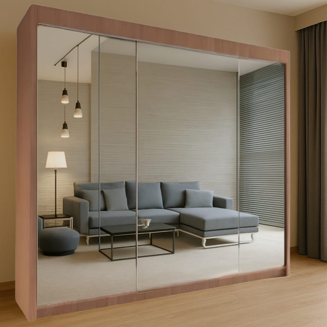 Crystallo 2 & 3 Doors Sliding Wardrobe