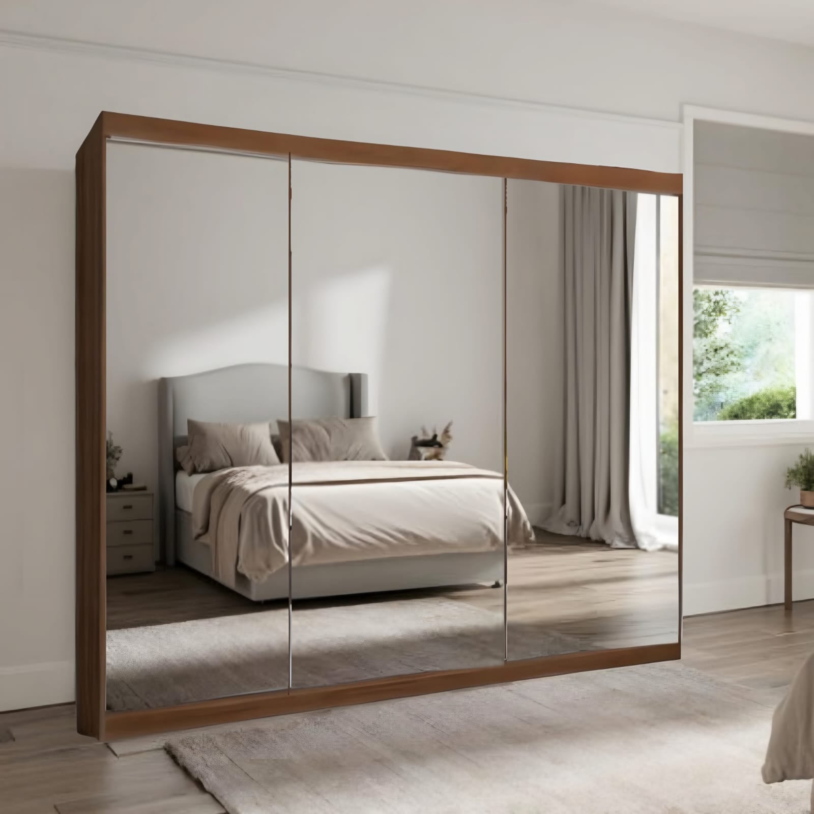 Crystallo 2 & 3 Doors Sliding Wardrobe