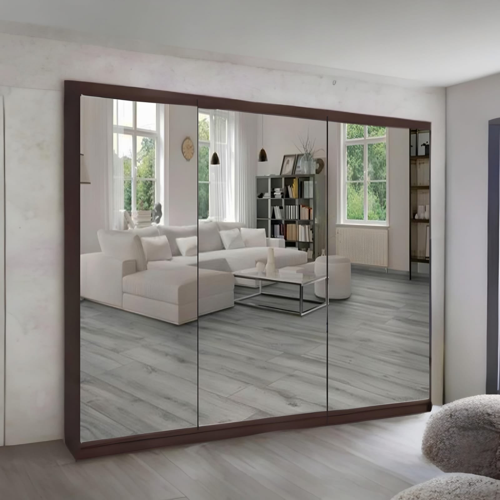 Crystallo 2 & 3 Doors Sliding Wardrobe