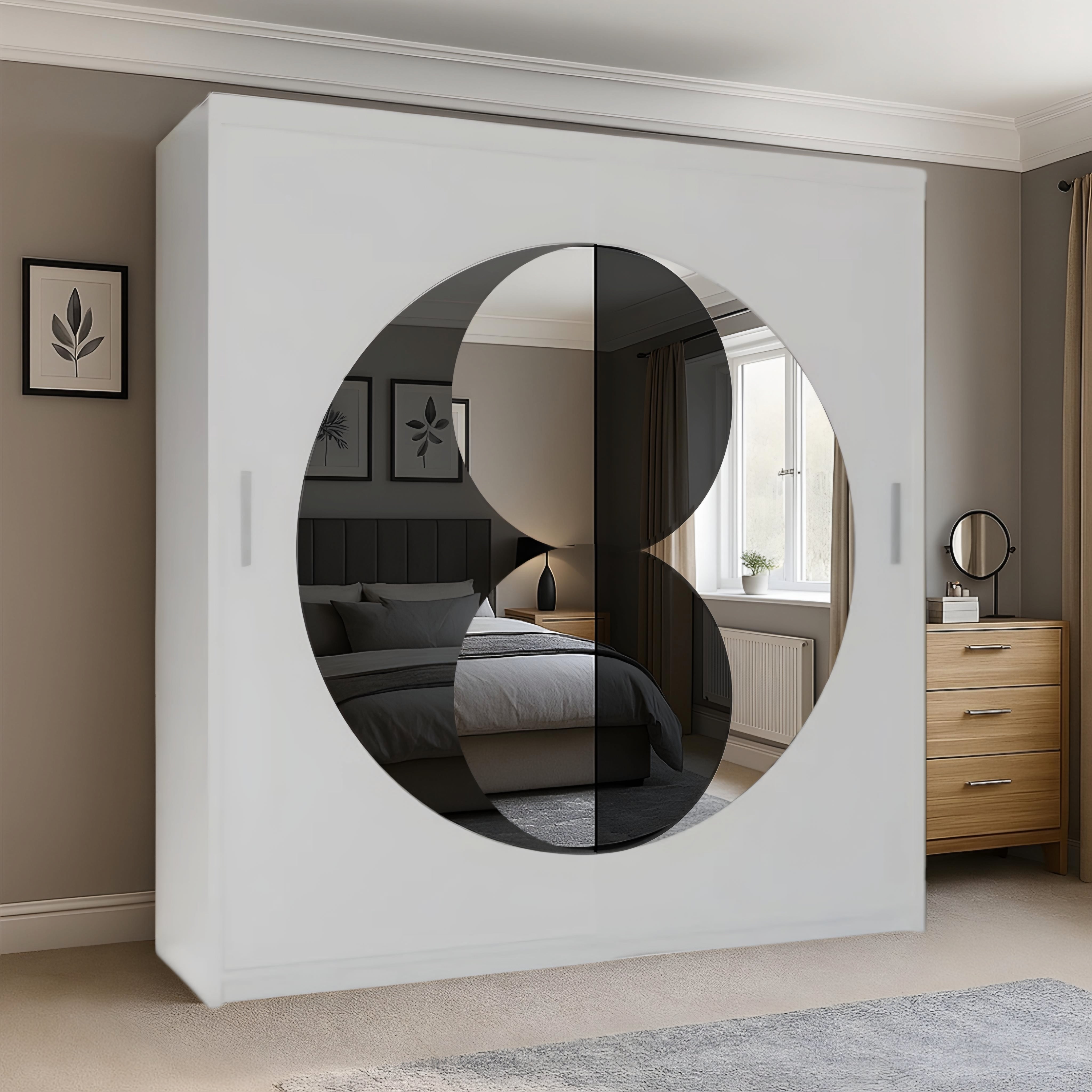 Orbitra 2 Doors Sliding Wardrobe