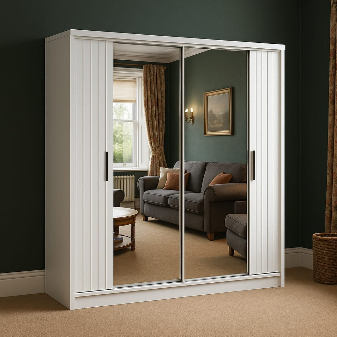 Milan 2 Doors Sliding Wardrobe
