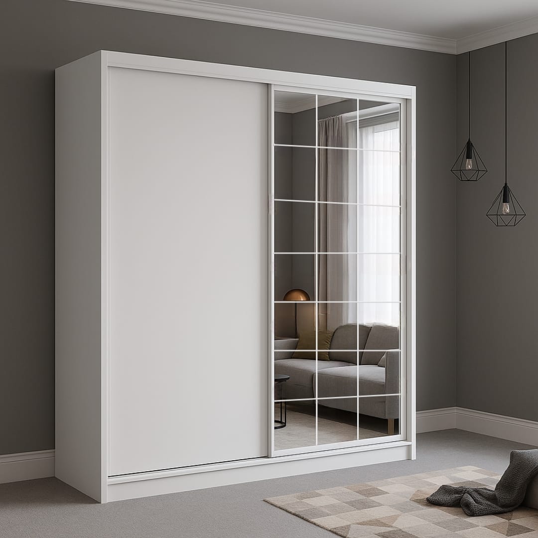 Clevora 2 & 3 Doors Sliding Wardrobe