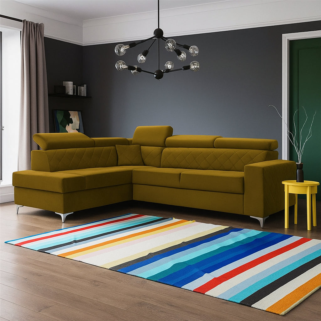 MODOZA Corner Sofa Set