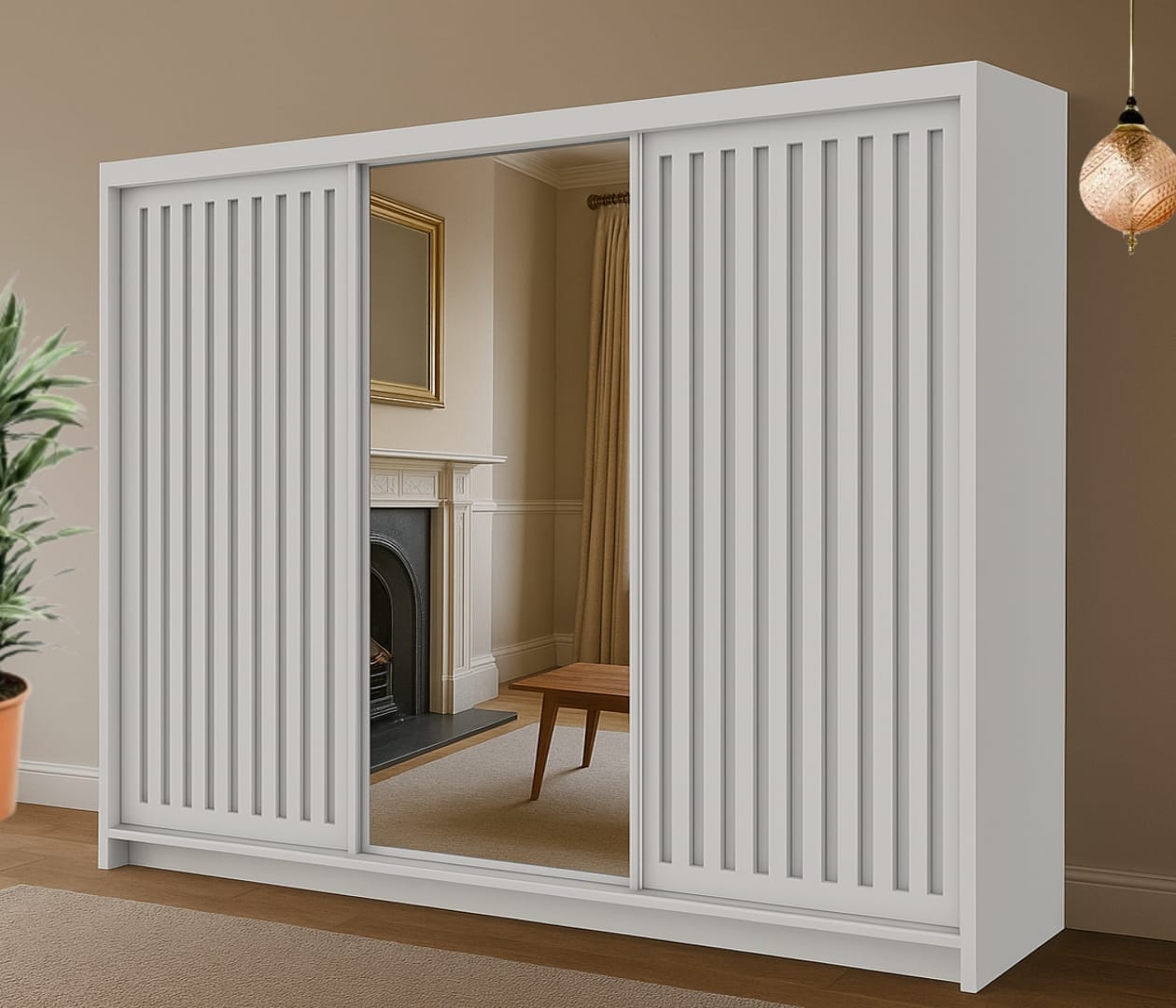 Trieste 2 & 3 Doors Sliding Wardrobe